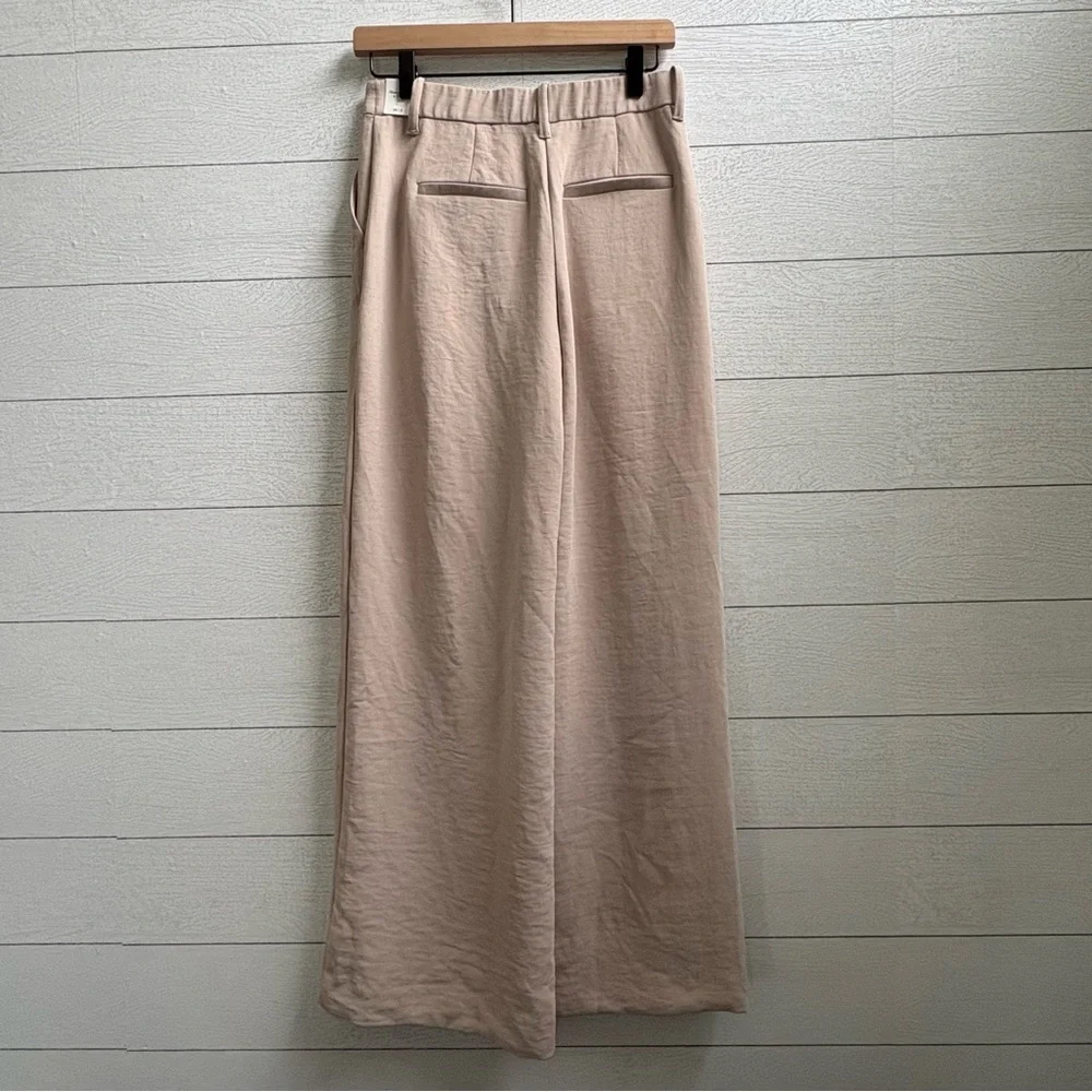 Abercrombie & Fitch Sloane Tailored Wide Leg Pant NWT Taupe Sz 26/2 - Picture 15 of 16